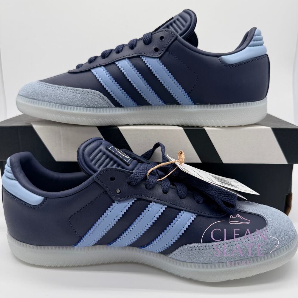 Adidas Samba AFA Argentina 50th JR6352 Shadow Navy Gold Men's 6.5 NIB - Picture 3 of 9